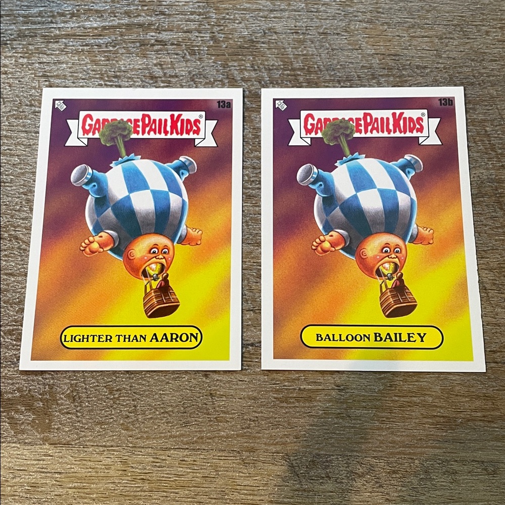 ✨10/$10 GPK SALE✨ Garbage Pail Kids Go on Vacation Base 13a and 13b